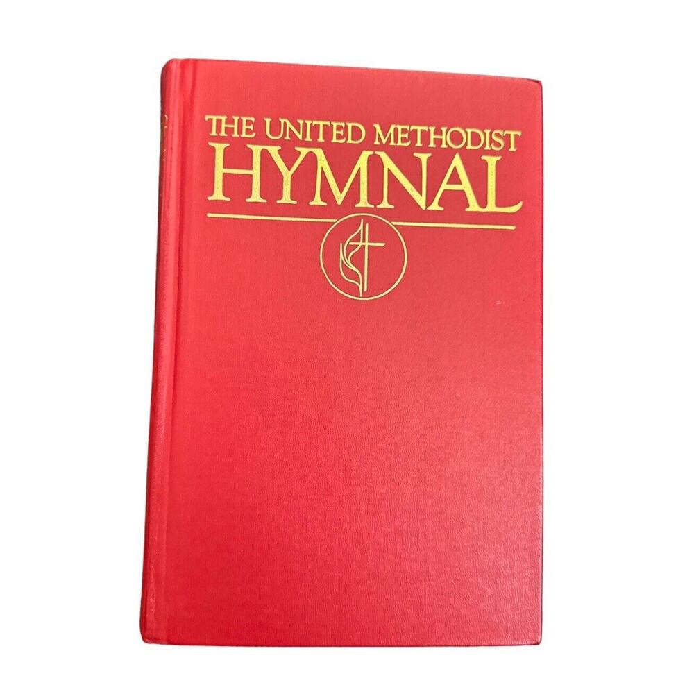 The United Methodist Hymnal 1989 VTG Red Hardcover‎ Worship Church Music READ